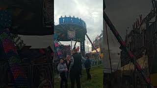 Newcastle hoppings funfair William Roberts Mega Spin off ride pov 2024 [upl. by Valer]