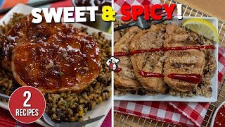 Easy SWEET amp SPICY Pork Chops [upl. by Phira]