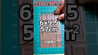 3Dプリンターで作った無限チョコはたべられますか？【検証】 [upl. by Bettye339]