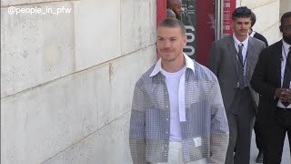 Will Poulter  Thom Browne Haute Couture FW 2425 fashion show in Paris  24062024 [upl. by Granny]