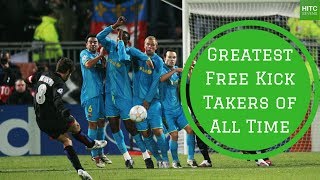 7 Greatest Free Kick Takers of All Time  HITC Sevens [upl. by Anaihk]