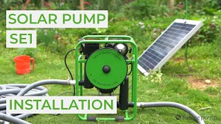 Installing Your SE1  The Solar Powered Water Pump Built To Last [upl. by Ahsina301]