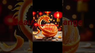 Beautiful Orange cutting design youtubeshorts viralvideo shortsvideo song iltija hai Dil ki [upl. by Ahsram]