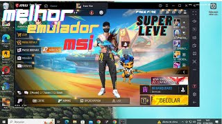 DESCOBRI O MELHOR EMULADOR LEVE PARA PC FRACO ðŸ”¥ COMO CONFIGURAR ðŸš€FREEFIRE [upl. by Kirkwood]