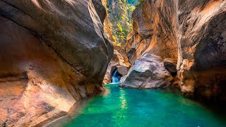 Saklikent Gorge Walking Turkey Canyon [upl. by Atiekan]