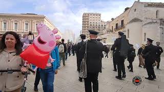 Marcia Squinzano Banda di Bitonto BastianiLella 10524 Bari Trasferimento San Nicola [upl. by Drofliw]