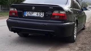 BMW 530D e39 STRAIGHT PIPE DOWNPIPE EXHAUST 300hp 2260turbo [upl. by Son]