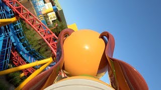 NEW Slinky Dog Dash 4K OnRide Toy Story Land at Disneys Hollywood Studios  Walt Disney World [upl. by Aibara258]