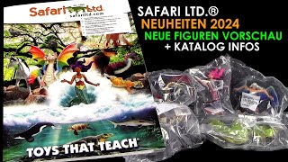 Safari Ltd ® Neuheiten 2024  Neue Figuren Unboxing Vorschau  Katalog Infos [upl. by Olegnad820]