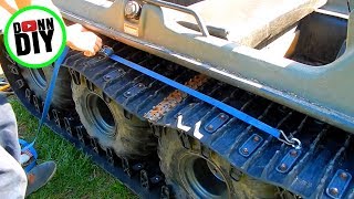 How The Hell Should I Install The ARGO Amphibious 8x8 ATV Rubber Tracks [upl. by Burrill939]