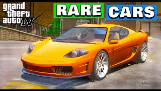 GTA 4  Secret Rare Cars and Vehicles 2024 [upl. by Eletnahs943]