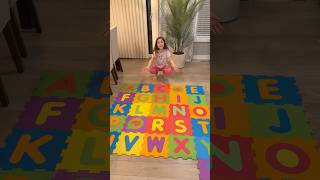 Sierra teaches Rhia to learn Alphabet ABC shorts [upl. by Kenyon]