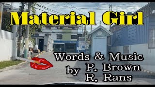 0099 Material Girl Karaoke [upl. by Tella966]