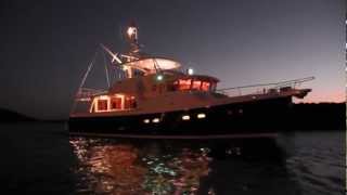 Selene 57 Trawler Yacht cruising the Pacific Northwest [upl. by Nnylyam681]