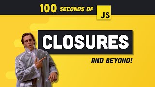 Closures Explained in 100 Seconds  Tricky JavaScript Interview Prep [upl. by Amitak410]