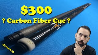 Pool Product Review Is This 300 Carbon Fiber Cue Any Good [upl. by Llerdnek640]