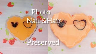 How to Preserve Nail amp HAIR using Resin FSMCraftTamil [upl. by Aicilram]