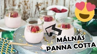 Málnás panna cotta [upl. by Melosa214]