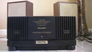 Sharp 7700 MKⅡ Power Amplifier [upl. by Orag345]