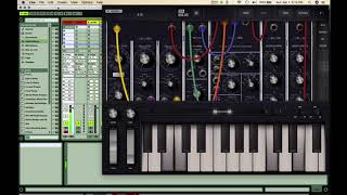 Moog Model 15 iOS App Overview w Audiobus amp Ableton Live [upl. by Assenal]