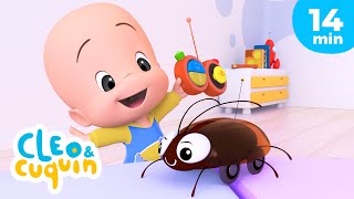 La cucaracha und mehr Songs 🪳  Kinderlieder für Kleinkinder mit Cleo und Cuquin [upl. by Aicella]