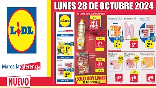 🥩🍗 Folleto LIDL 28 AL 3 DE NOVIEMBRE DE 2024  Ofertas LIDL alimentación  Folletos y catálogos [upl. by Treb630]