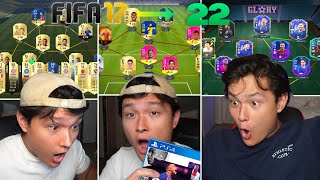 Jag gjorde en FUT DRAFT I ALLA FIFA [upl. by Talie]