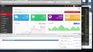 Metronic Flot Charts Beginner Tutorial  Part 1 of 2 [upl. by Akkahs]