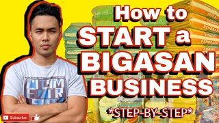 BIGASAN BUSINESS How to Start  Step by Step  Realistic [upl. by Ynnattirb]