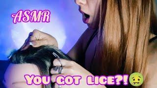 〰️ ASMR 〰️🌛Part 1 LICE CHECK with the MEAN GIRL at the Salon🌜 [upl. by Annavaj293]