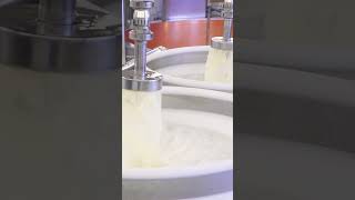 How Emmentaler cheese is made foodinsider cheese swisscheese howitsmade food [upl. by Yruy]