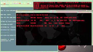 How To Crack WPAWPA2 in GnackTrack  Aircrackng amp Cowpatty [upl. by Chip]