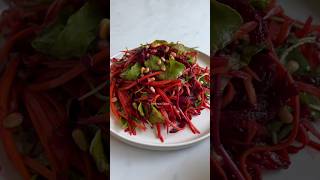 Beetroot Salad 🥕🌱✨🙌🏻 beetroot carrot salad healthy recipe yummy fresh [upl. by Akienaj]