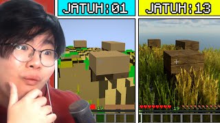 Setiap Kali Gw Jatuh Parkour Minecraft Gw Jadi Semakin Realistis [upl. by Grath890]