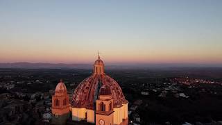 MONTEFIASCONE VT Cattedrale SMargherita  Lago di Bolsena DRONE 27K [upl. by Eatnahc609]