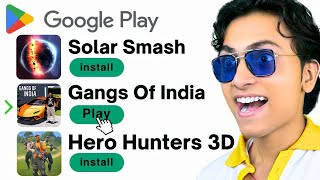 Playing My SUBSCRIBERS Favourite GAMES From Playstore 4 [upl. by Rihana474]