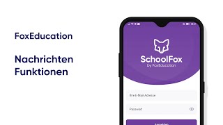 NachrichtenFunktionen für Lehrerinnen und Pädagoginnen von SchoolFoxKidsFoxTeamFox [upl. by Llenwahs]