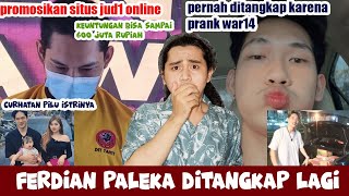 Kronologi Lengkap Youtuber Ferdian Paleka Ditangkap Karena Promosi Judi  Gosip Artis Hari Ini [upl. by Wende]