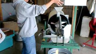 indent cylinder seed cleaner demonstration [upl. by Solon71]