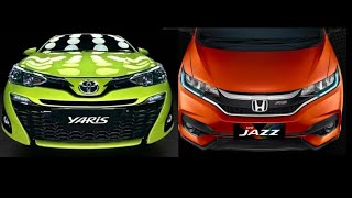 Spesifikasi Jazz VS Yaris 2020 jazzvsyaris yarisvsjazz [upl. by Yadsendew165]