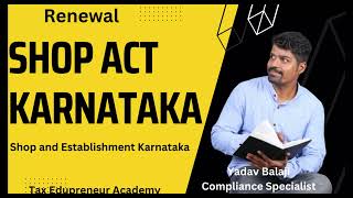 How to Renew SHOP ACT license in Karnataka  renewal Shopact karnataka [upl. by Slotnick79]