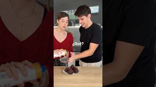 POV Cocinas con tu novia la ‘HEALTHY’ 🤣 recetanavideña [upl. by Hayyifas805]