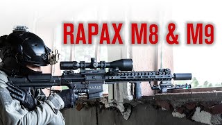 ¿QÚE NECESITA UN DMR de AIRSOFT PARA SER EL MEJOR  SECUTOR RAPAX M8 amp M9 [upl. by Hedvah]