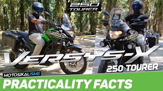 MODENAS X KAWASAKI VERSYS X 250 TOURER  SUPER COMPREHENSIVE REVIEW [upl. by Neelat680]