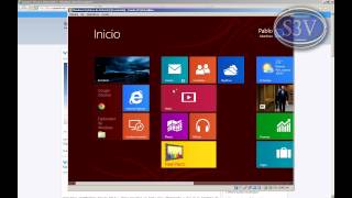 Windows 8  Configurando la Start Screen [upl. by Nalhsa]