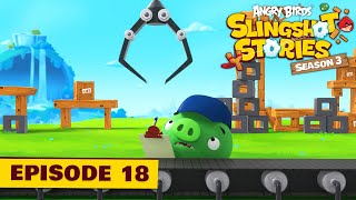 Angry Birds Slingshot Stories S3  Block Inspection Ep18 [upl. by Eannej]