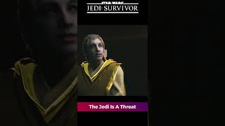 The Jedi Is A Threat jedi jedisurvivor starwarsjedisurvivor ps5 [upl. by Nesto]