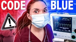 Day in the Life of a Doctor ICU Night Shift with CODE BLUE EMERGENCY [upl. by Innaig]