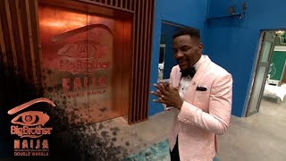 Day 1 Ebuka takes us on a tour  Big Bother Double Wahala  Africa Magic [upl. by Ailuy]