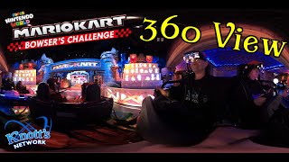 Super Nintendo World Mario Kart Bowsers Challenge GoproMax 360 View 2023 Universal Studios Hollywood [upl. by Laurent]